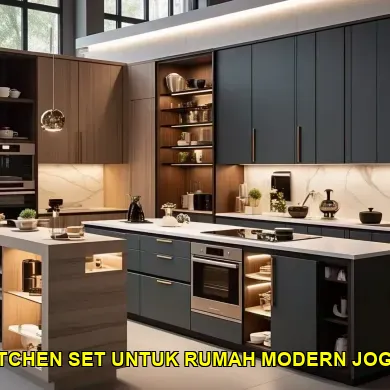 Mencari Desain Kitchen Set untuk Rumah Modern di Jogja